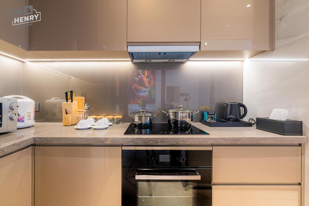Son&Henry The Marq Luxury Apartment โฮจิมินห์ซิตี้ ภายนอก รูปภาพ