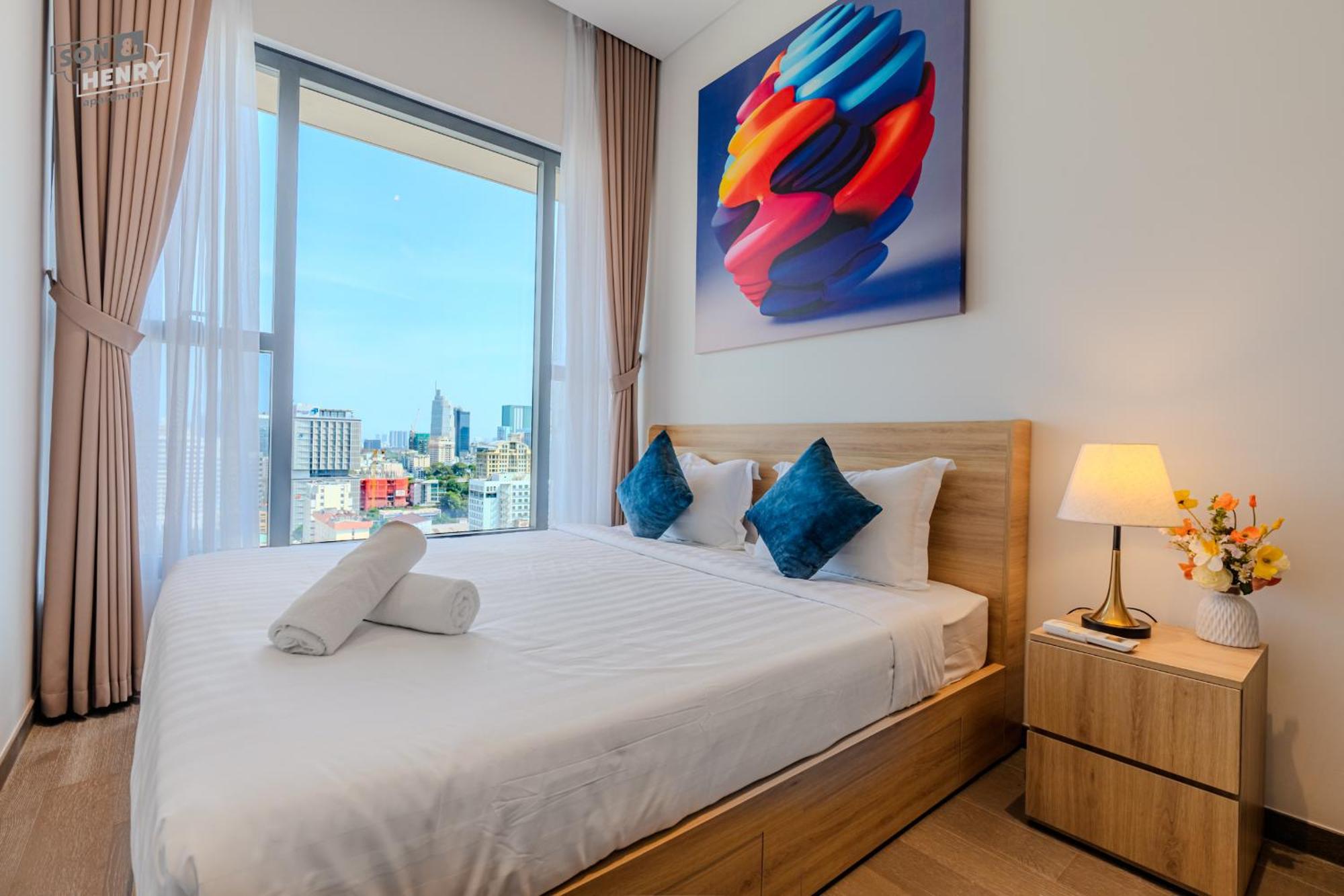 Son&Henry The Marq Luxury Apartment โฮจิมินห์ซิตี้ ภายนอก รูปภาพ