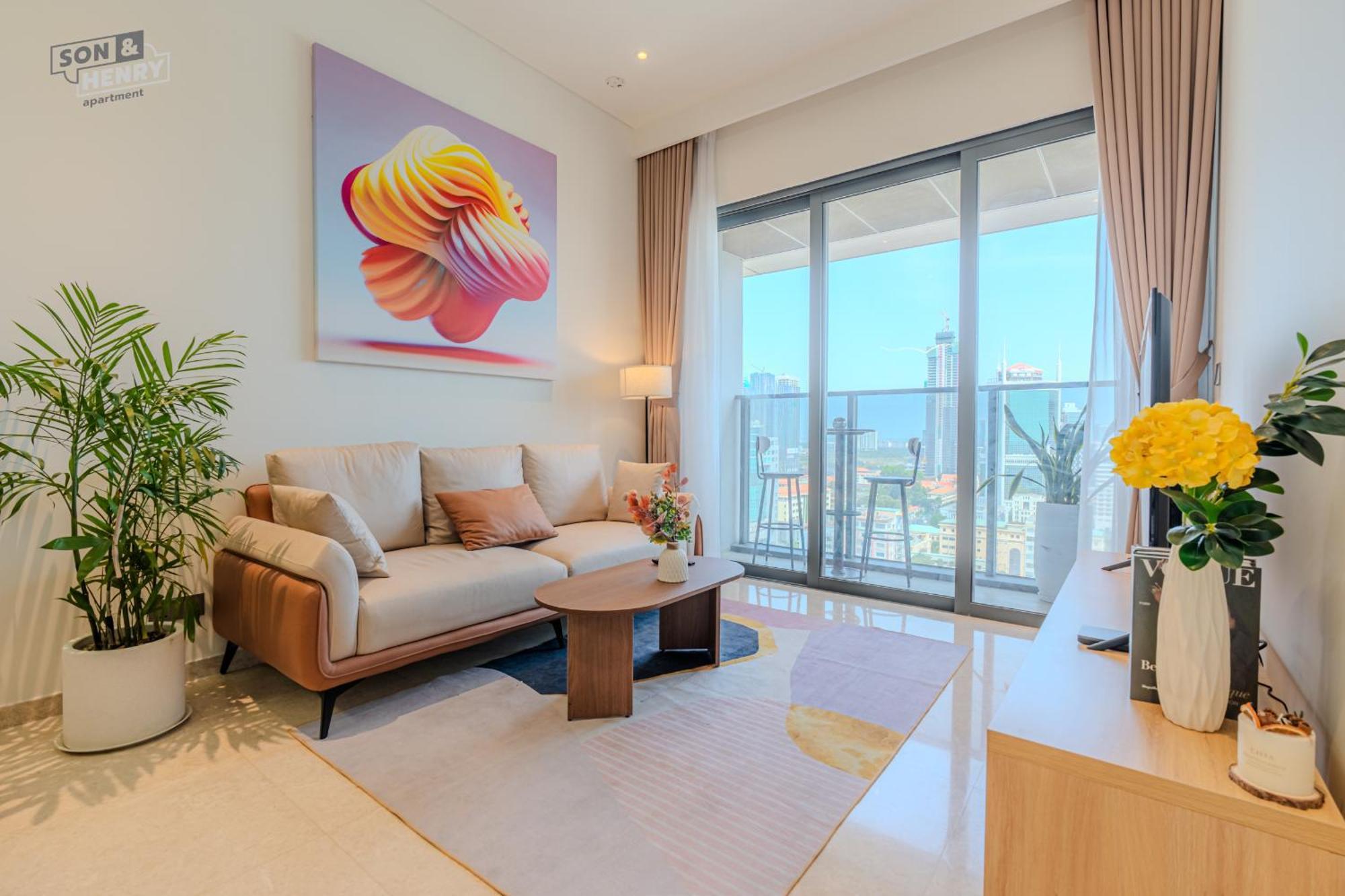 Son&Henry The Marq Luxury Apartment โฮจิมินห์ซิตี้ ภายนอก รูปภาพ