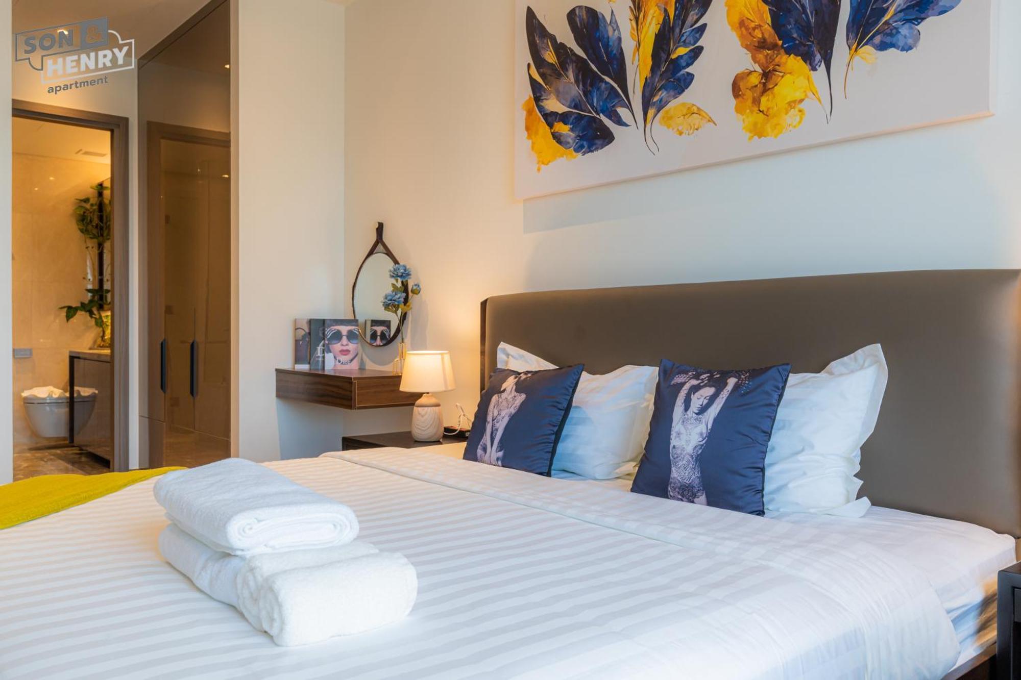 Son&Henry The Marq Luxury Apartment โฮจิมินห์ซิตี้ ภายนอก รูปภาพ