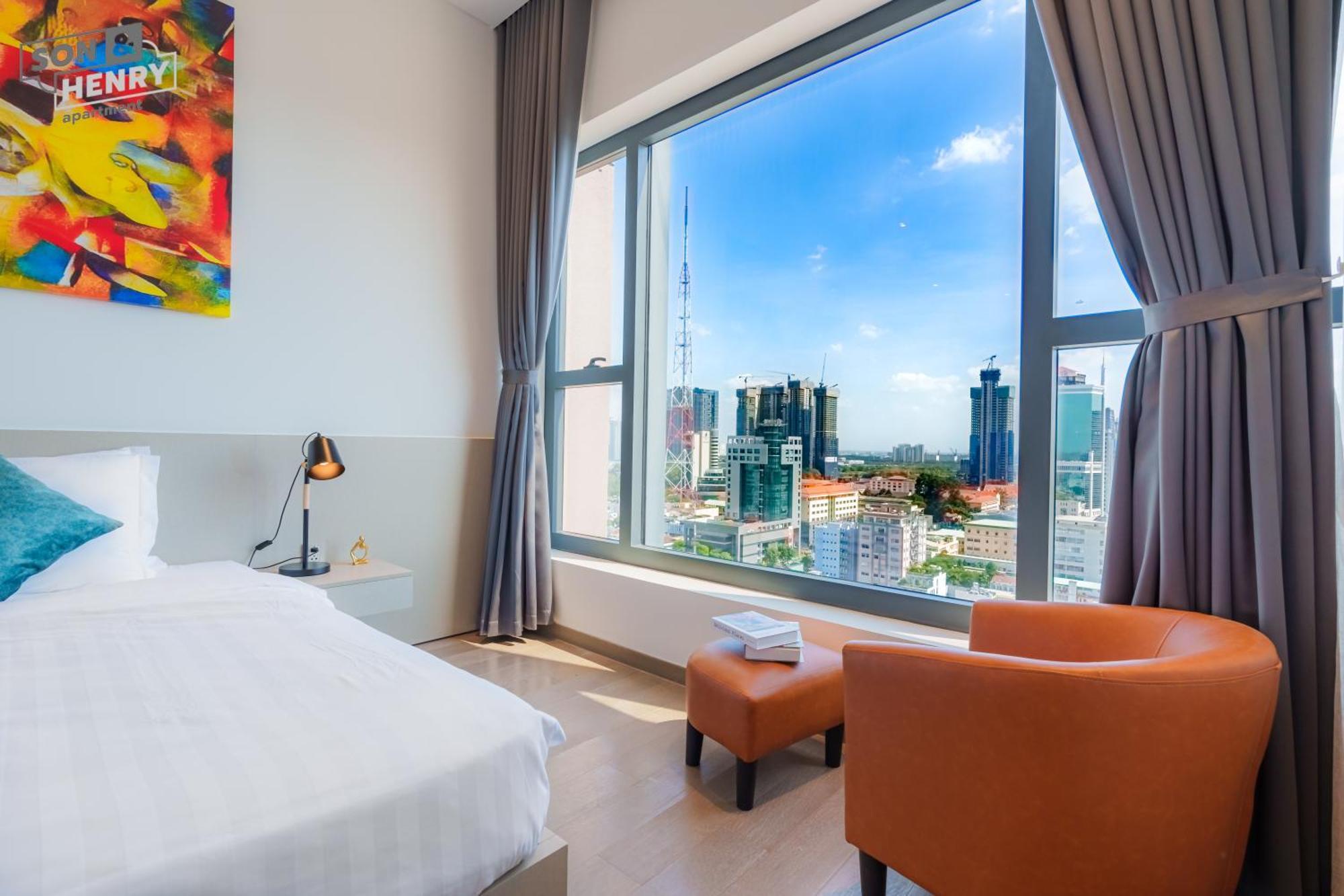 Son&Henry The Marq Luxury Apartment โฮจิมินห์ซิตี้ ภายนอก รูปภาพ
