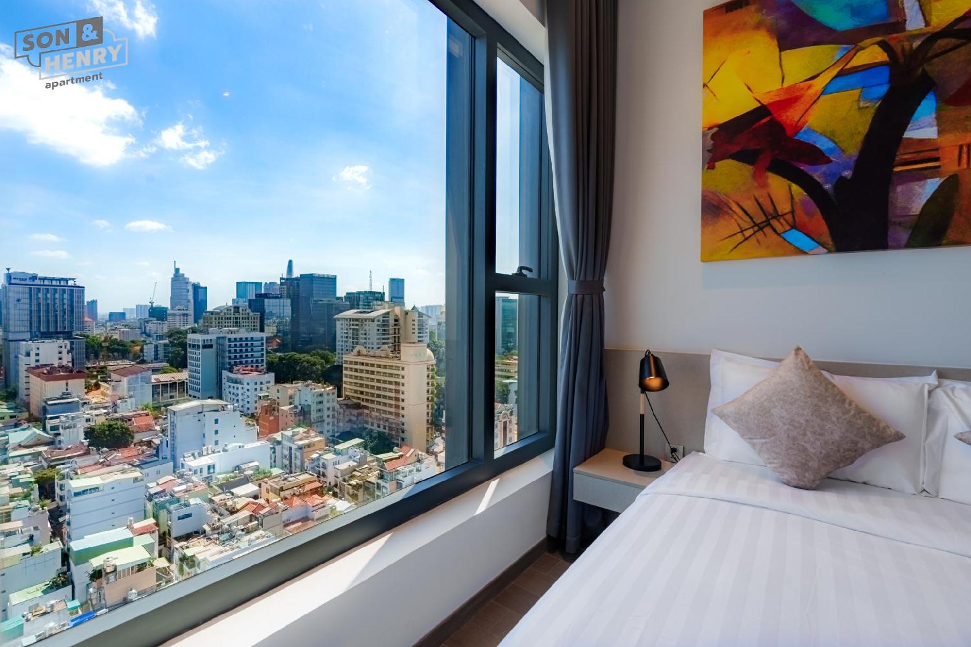 Son&Henry The Marq Luxury Apartment โฮจิมินห์ซิตี้ ภายนอก รูปภาพ
