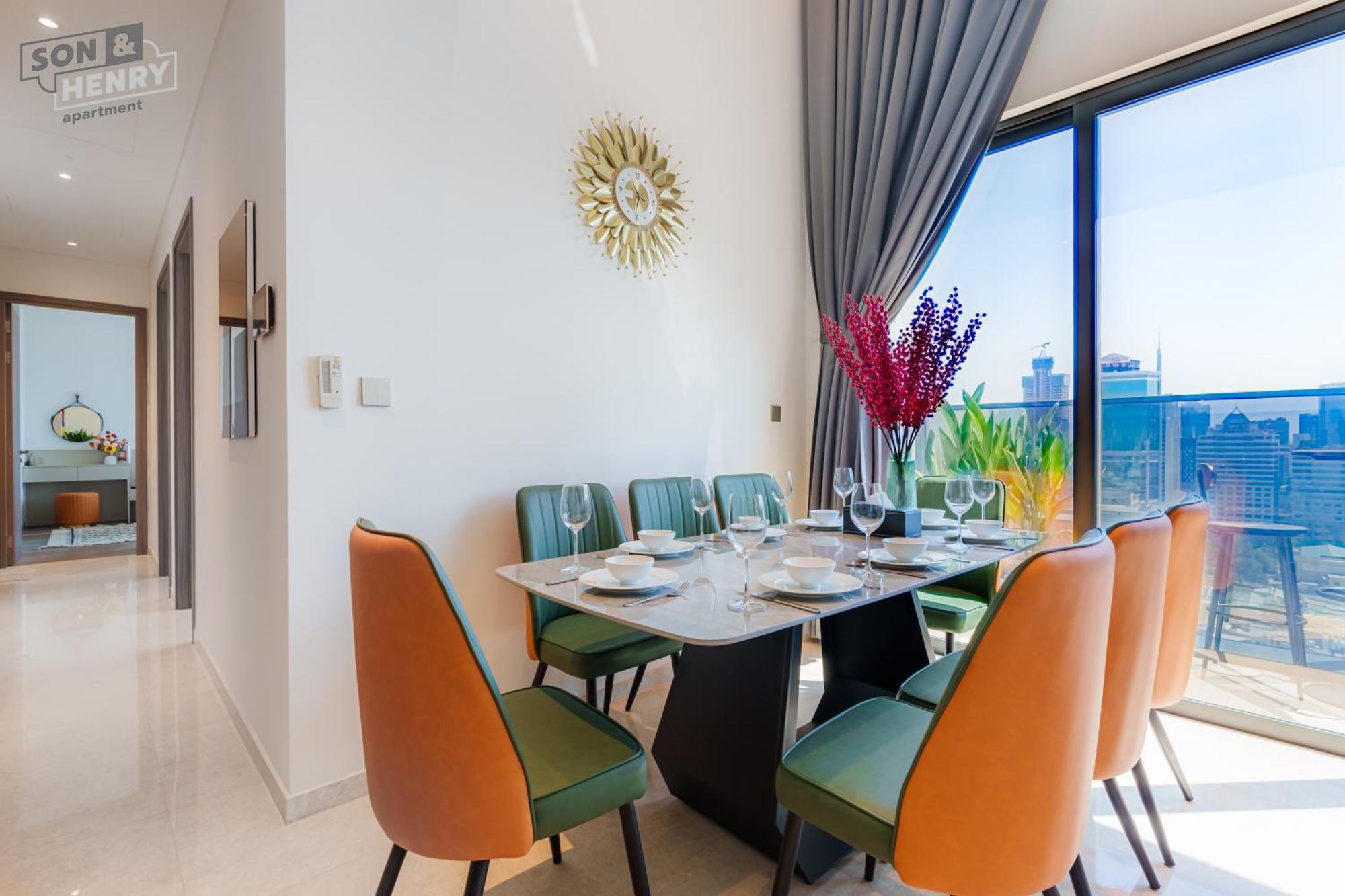 Son&Henry The Marq Luxury Apartment โฮจิมินห์ซิตี้ ภายนอก รูปภาพ