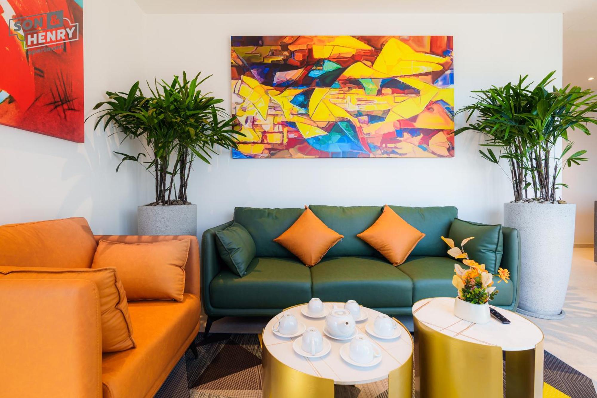 Son&Henry The Marq Luxury Apartment โฮจิมินห์ซิตี้ ภายนอก รูปภาพ