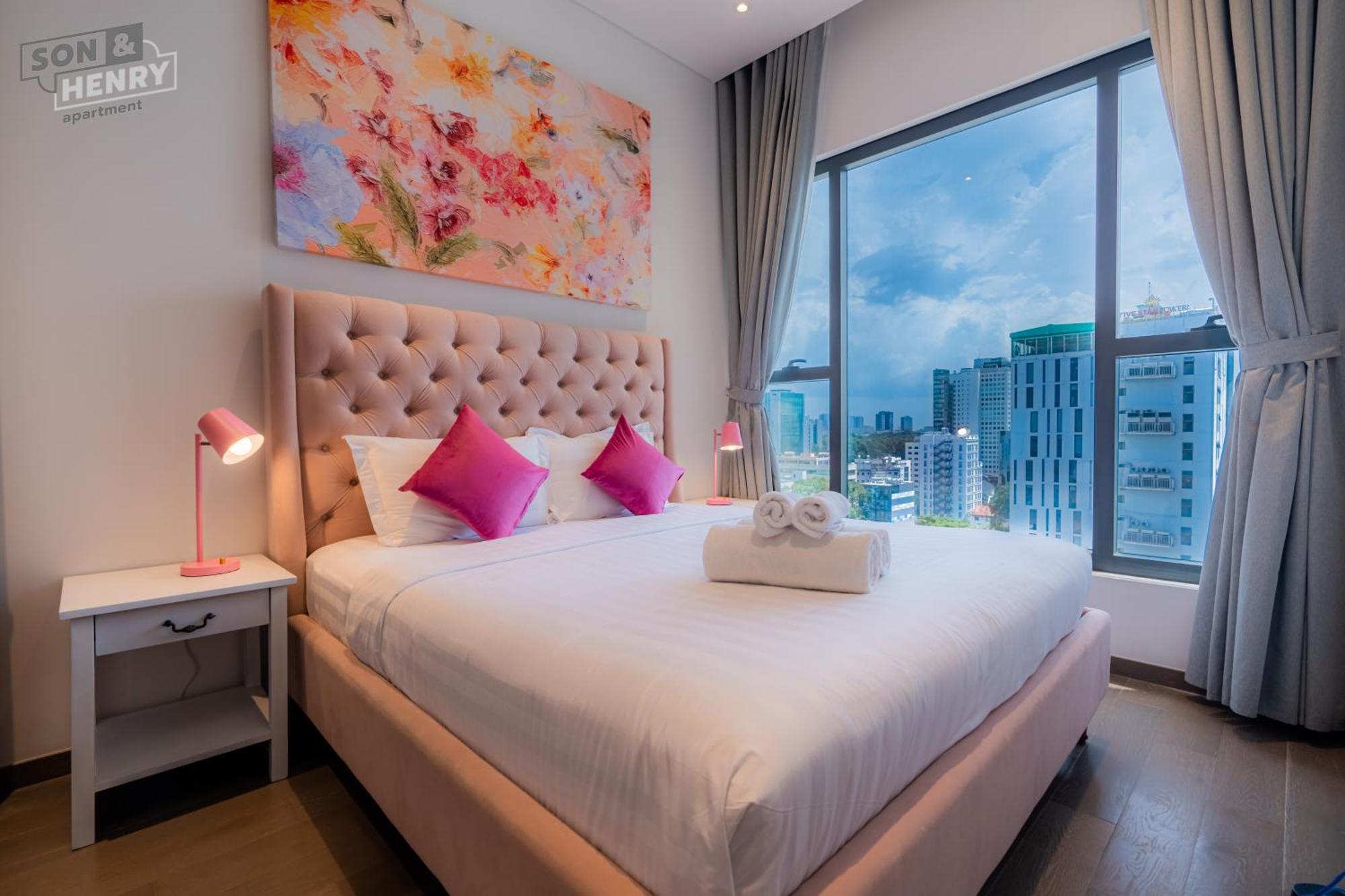 Son&Henry The Marq Luxury Apartment โฮจิมินห์ซิตี้ ภายนอก รูปภาพ