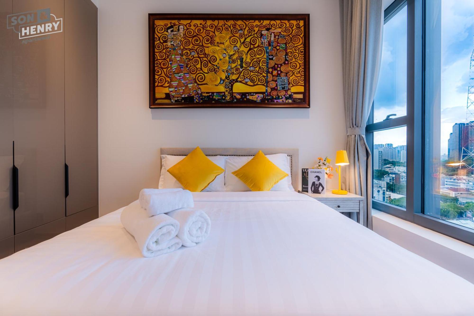 Son&Henry The Marq Luxury Apartment โฮจิมินห์ซิตี้ ภายนอก รูปภาพ