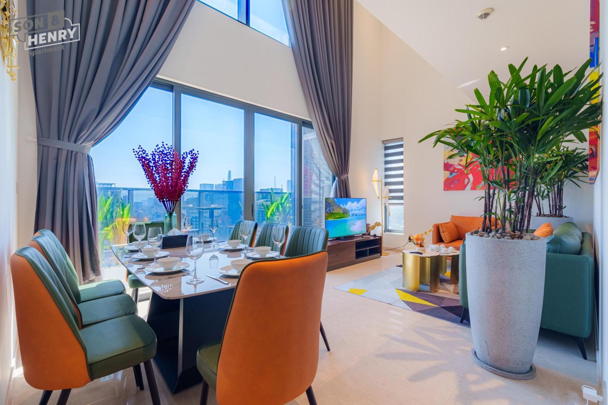 Son&Henry The Marq Luxury Apartment โฮจิมินห์ซิตี้ ภายนอก รูปภาพ