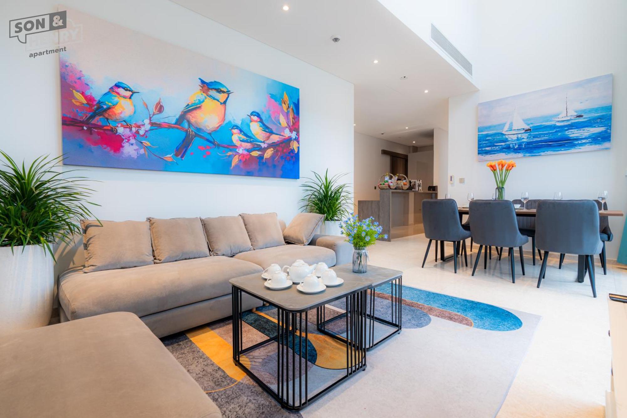 Son&Henry The Marq Luxury Apartment โฮจิมินห์ซิตี้ ภายนอก รูปภาพ