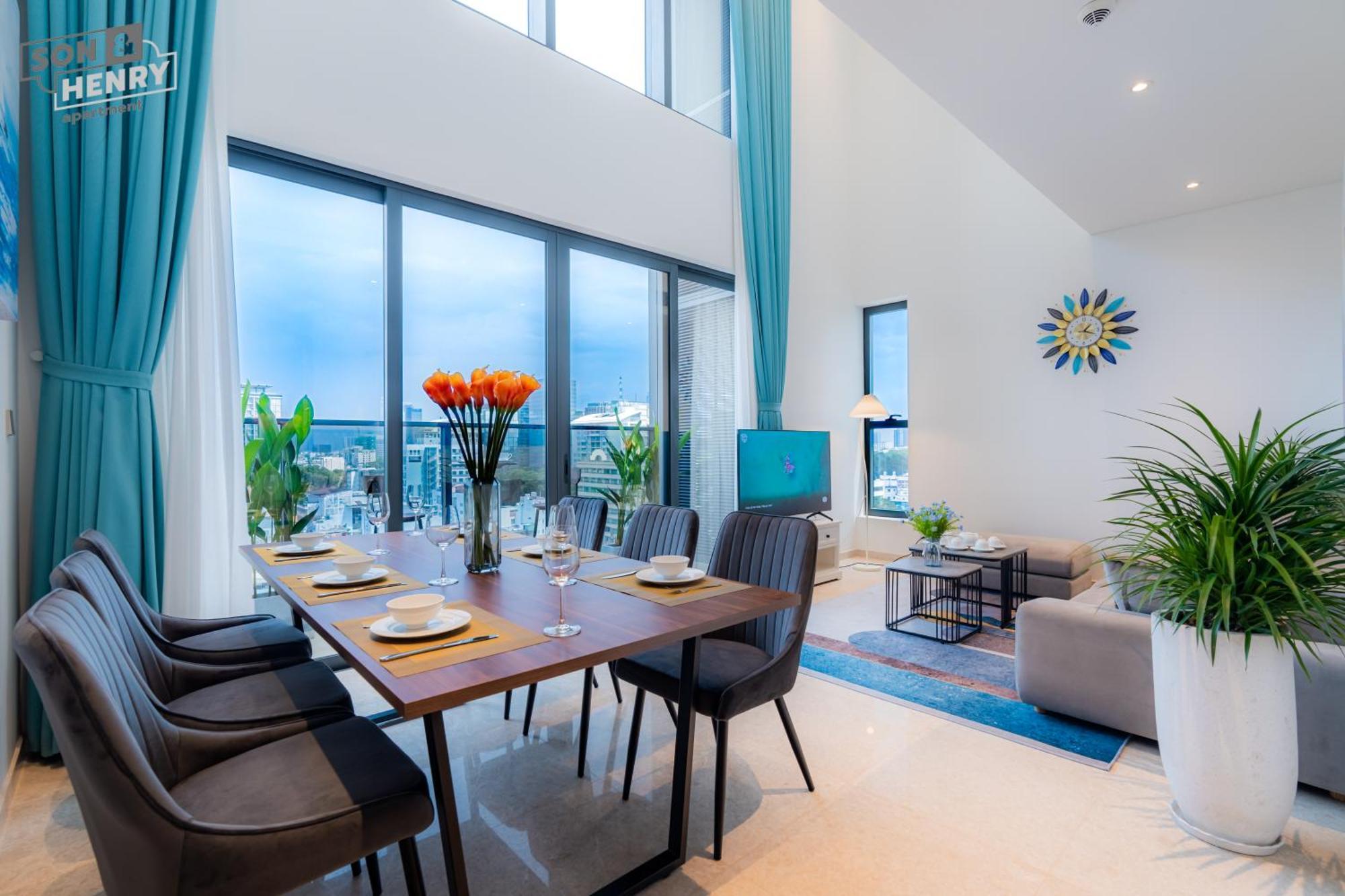 Son&Henry The Marq Luxury Apartment โฮจิมินห์ซิตี้ ภายนอก รูปภาพ