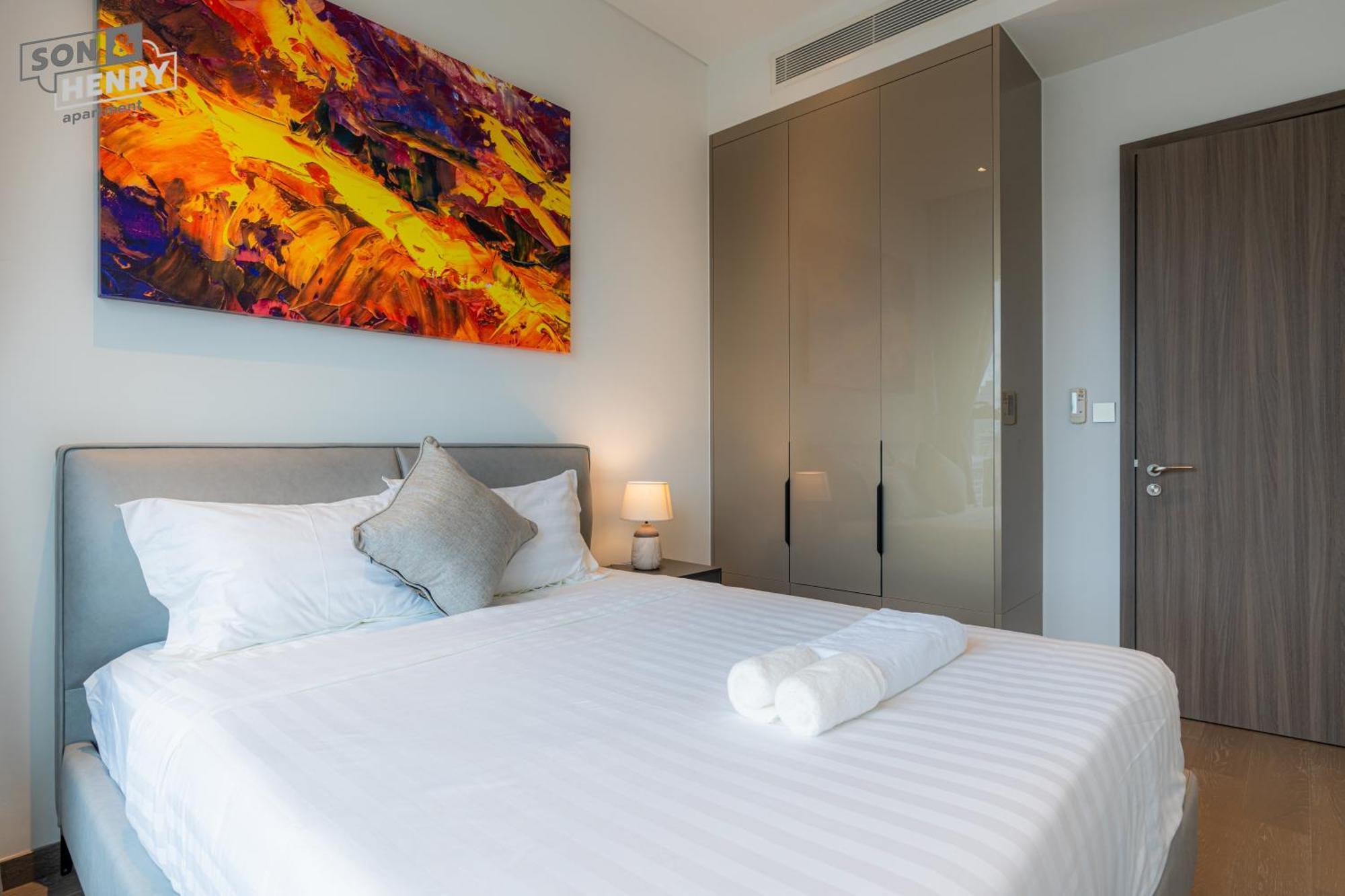 Son&Henry The Marq Luxury Apartment โฮจิมินห์ซิตี้ ภายนอก รูปภาพ