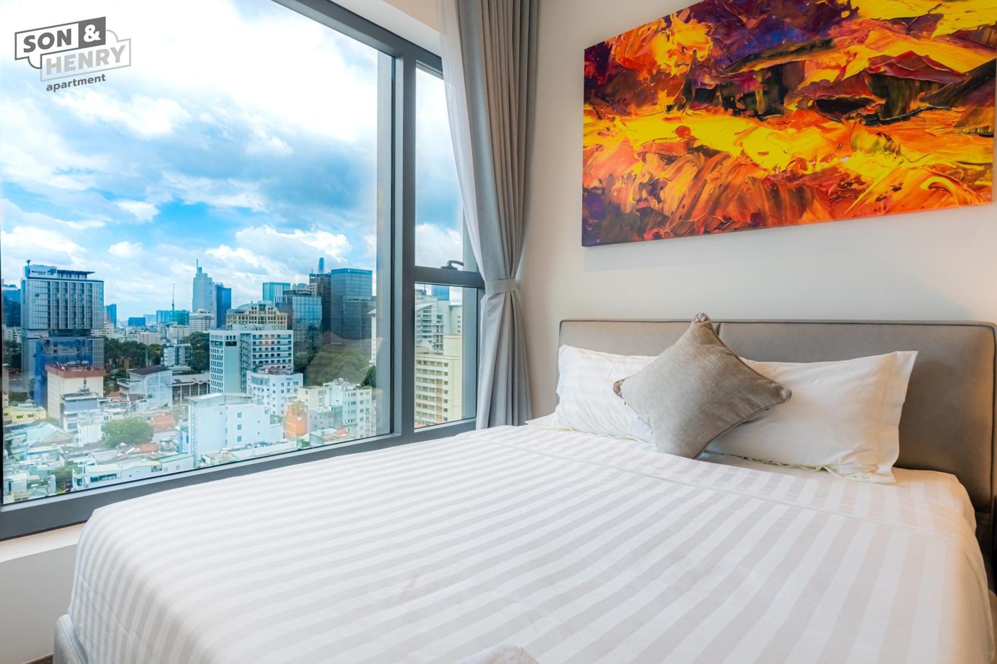 Son&Henry The Marq Luxury Apartment โฮจิมินห์ซิตี้ ภายนอก รูปภาพ