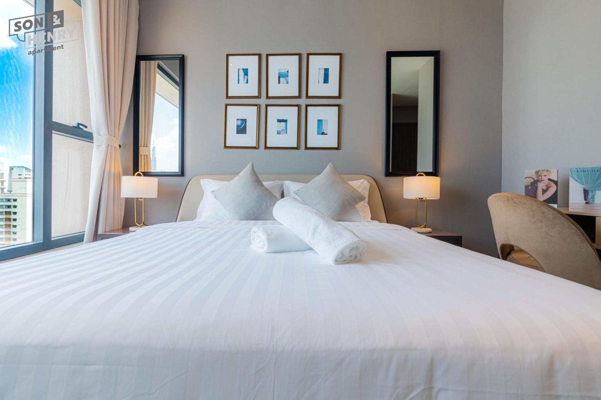Son&Henry The Marq Luxury Apartment โฮจิมินห์ซิตี้ ภายนอก รูปภาพ