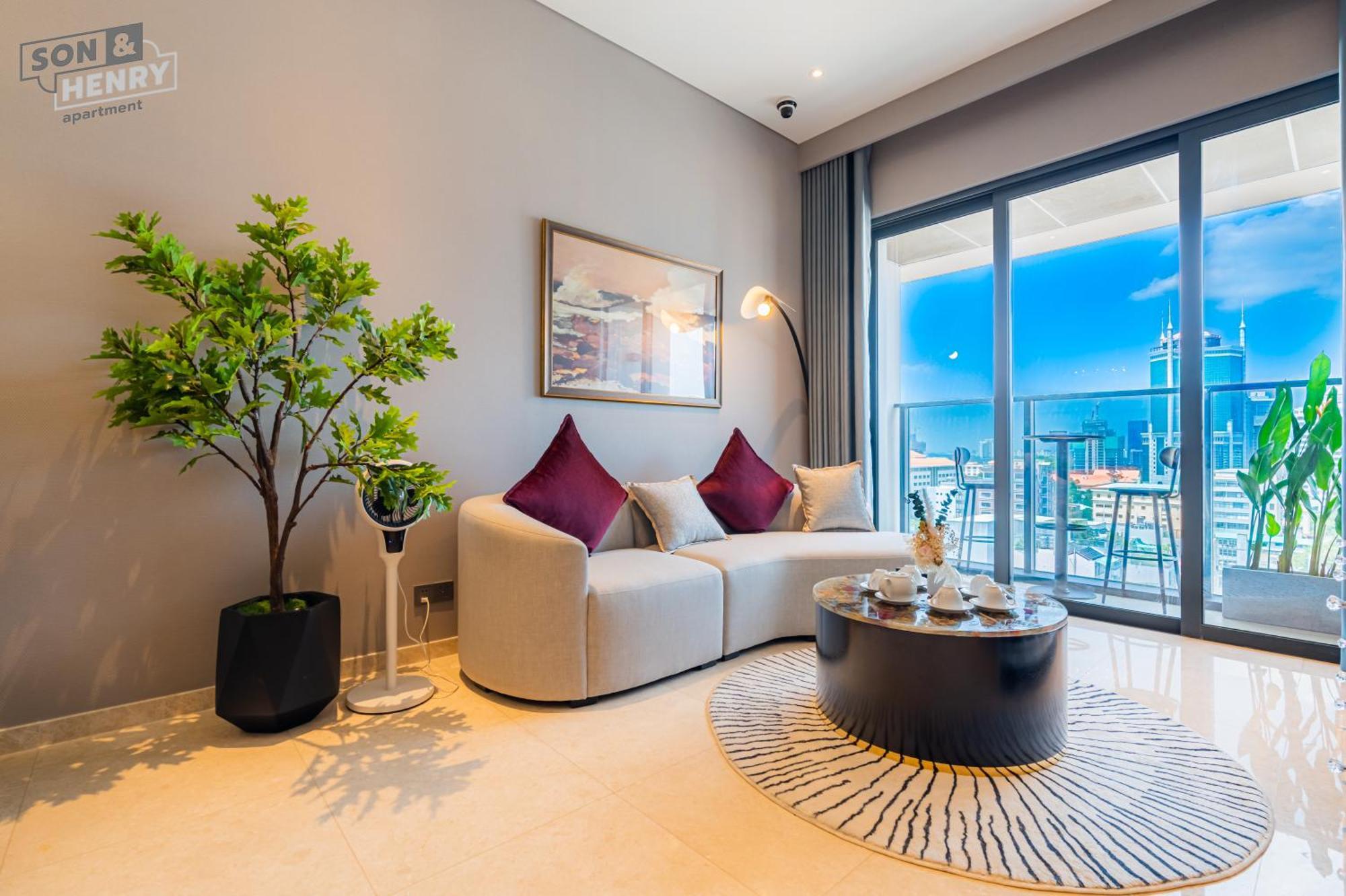 Son&Henry The Marq Luxury Apartment โฮจิมินห์ซิตี้ ภายนอก รูปภาพ