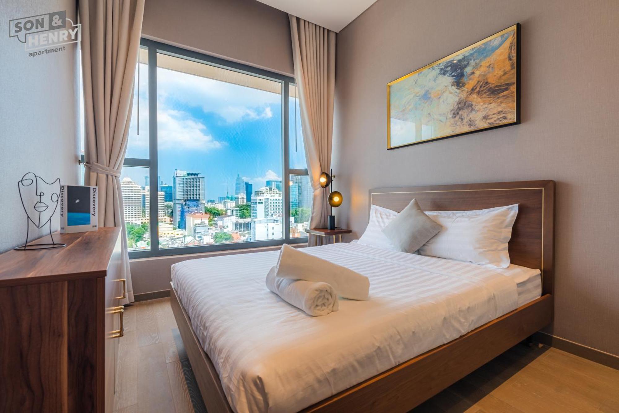Son&Henry The Marq Luxury Apartment โฮจิมินห์ซิตี้ ภายนอก รูปภาพ